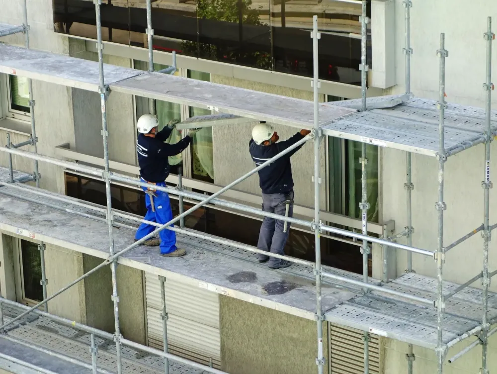 Revêtement extérieur près de Meythet